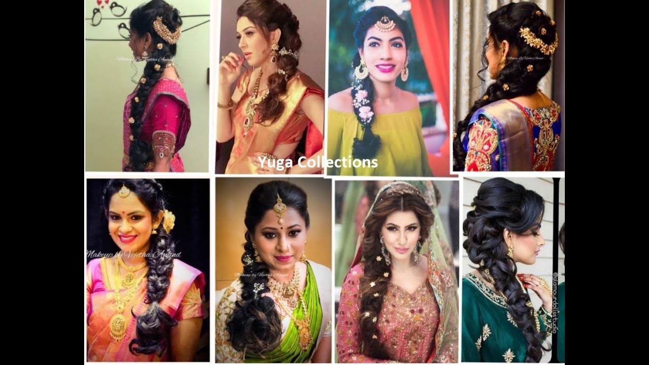 13 Gorgeous Engagement Hairstyle For Bengali Bride