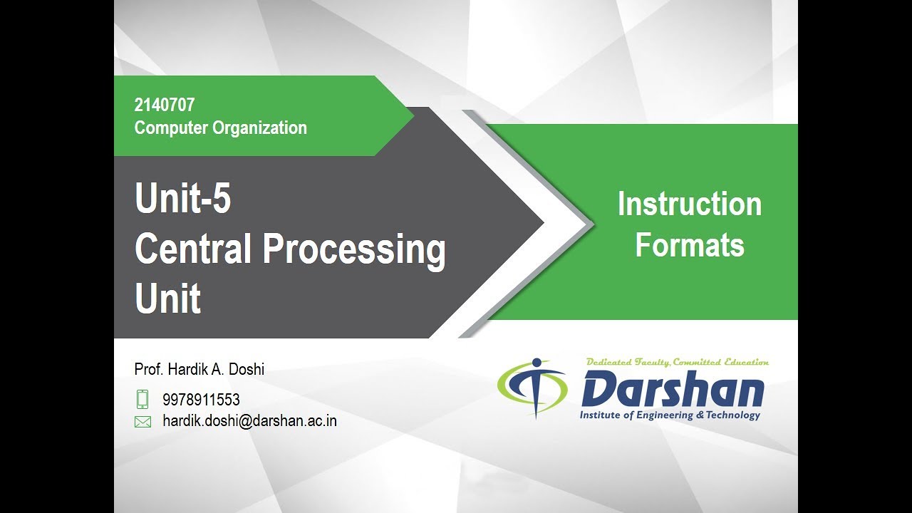 5.02 Форматы инструкций
