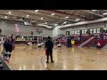 Villanova volleyball Round 2 playoff match vs. Firebaugh Oct. 21, 2023