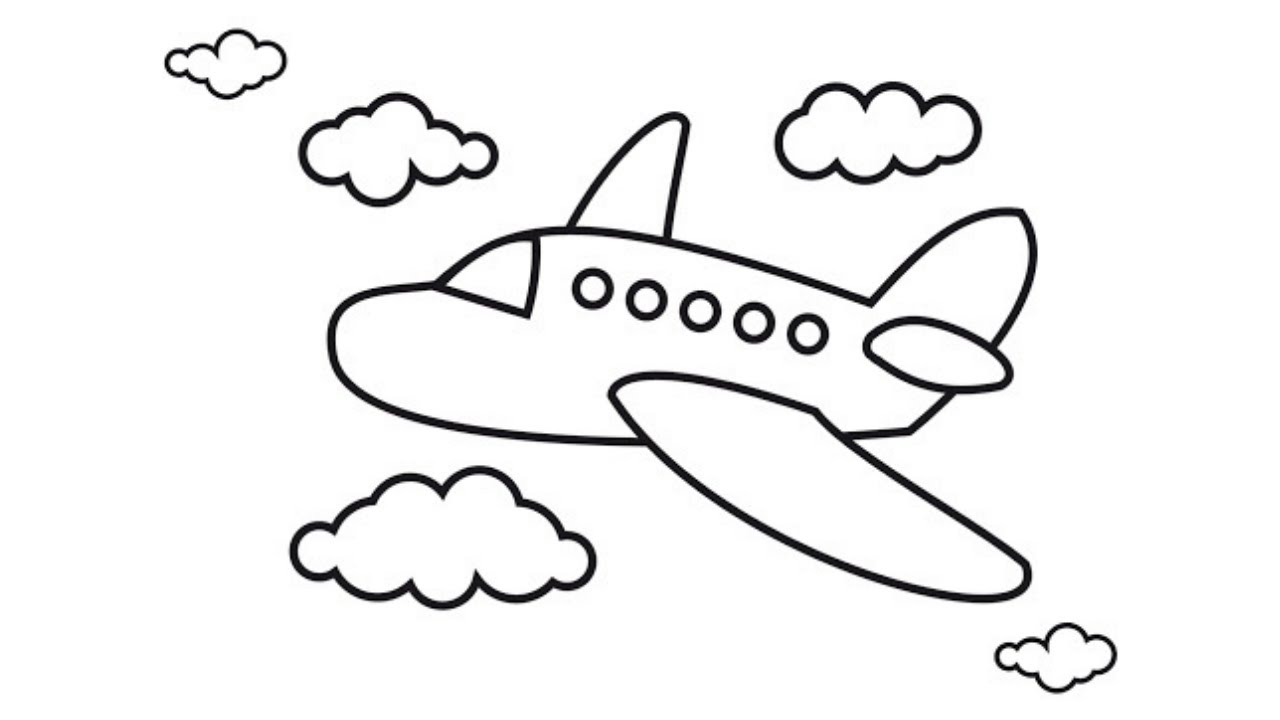 Cartoon Airplane Drawing Images  Free Download on Freepik