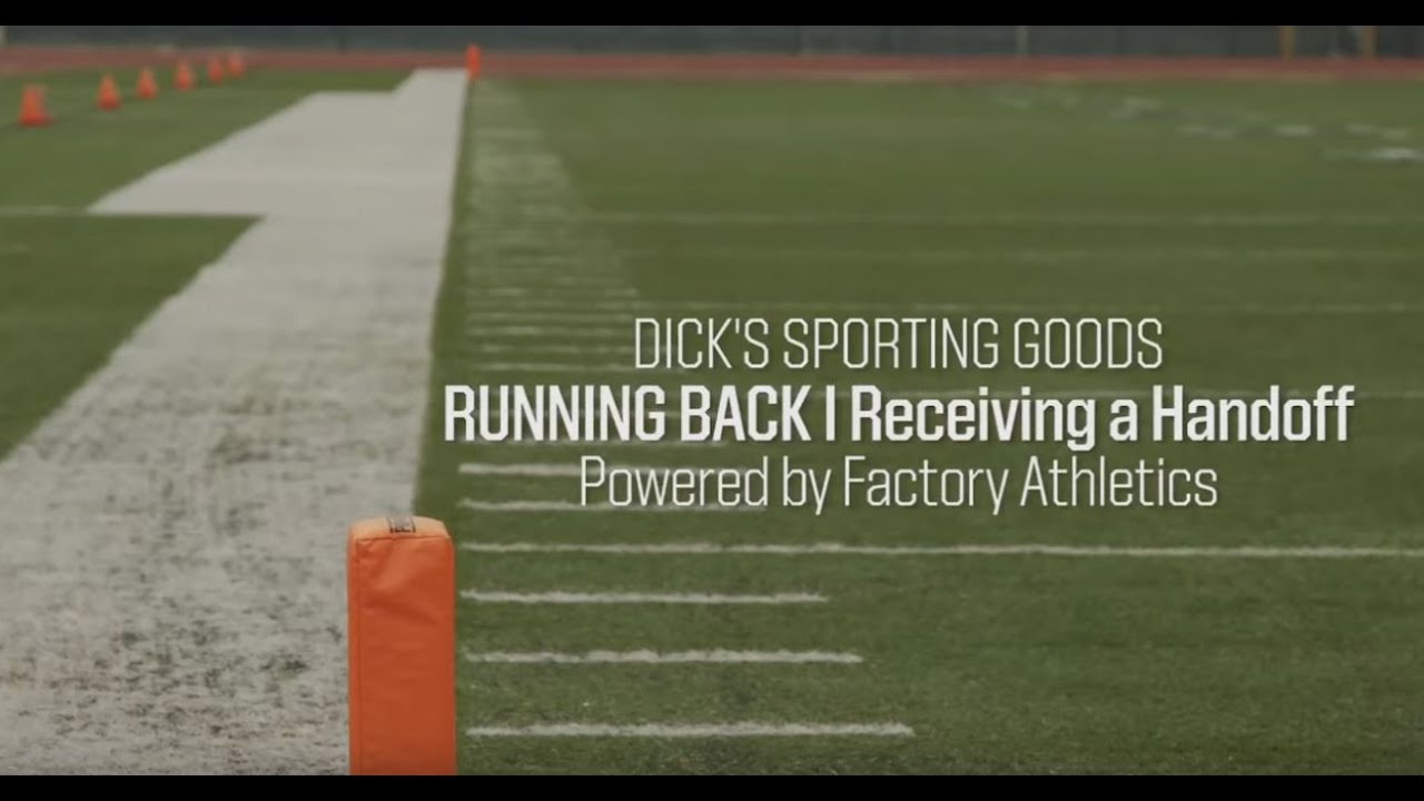 Receiving the Handoff Football Running Back Pro Tips YouTube