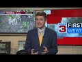 First Alert Weather Day: Heavy rain, storms arrive this morning