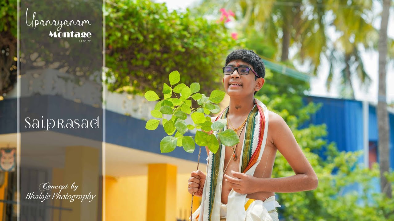 Upanayanam | Saiprasad | JG Mahal | Montage | Candid Video by Bhalajephotography.com