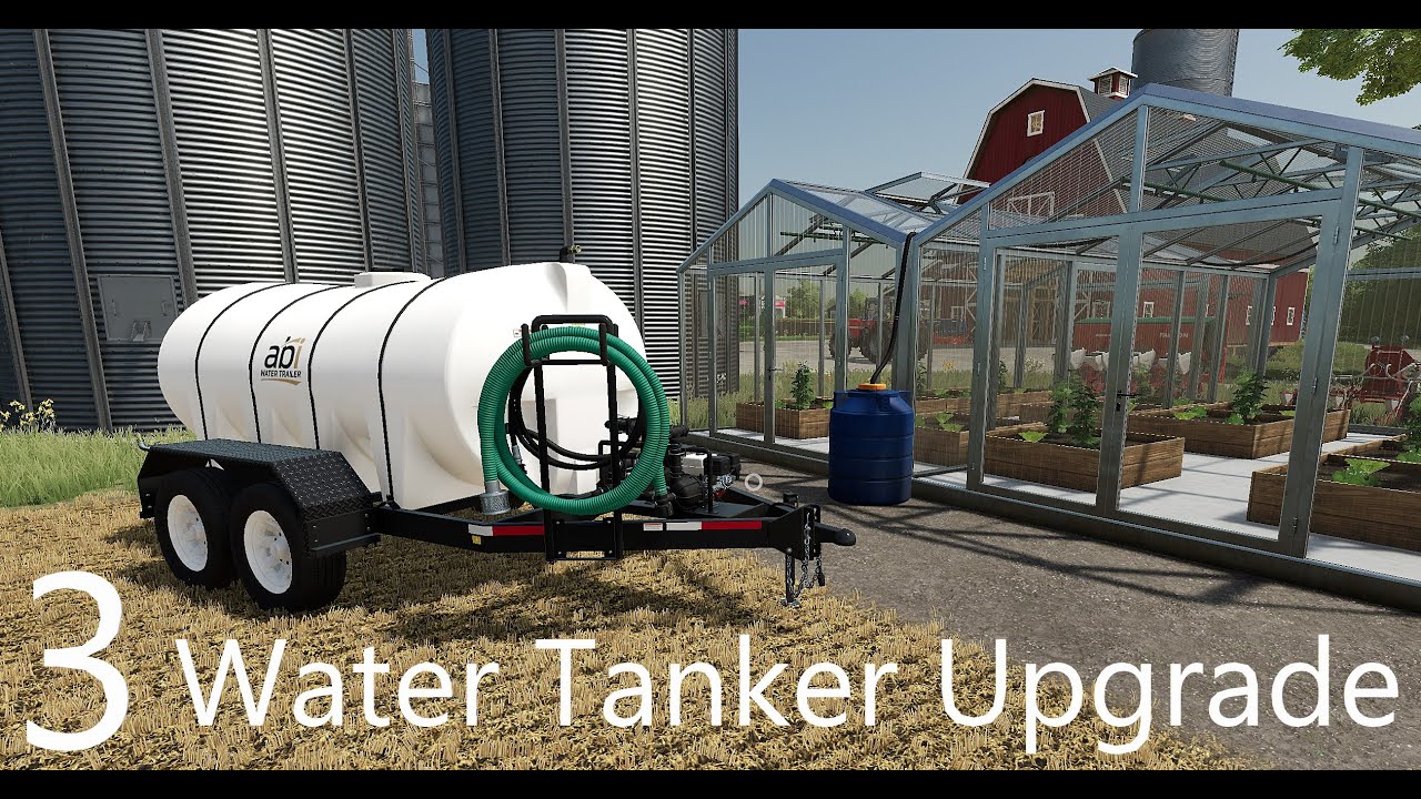 Water Tank Upgrade - E3 - Elm Creek - Farming Simulator 22 - FS22 - YouTube