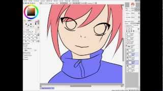 Intro to Paint Tool SAI - Magic Wand Tool