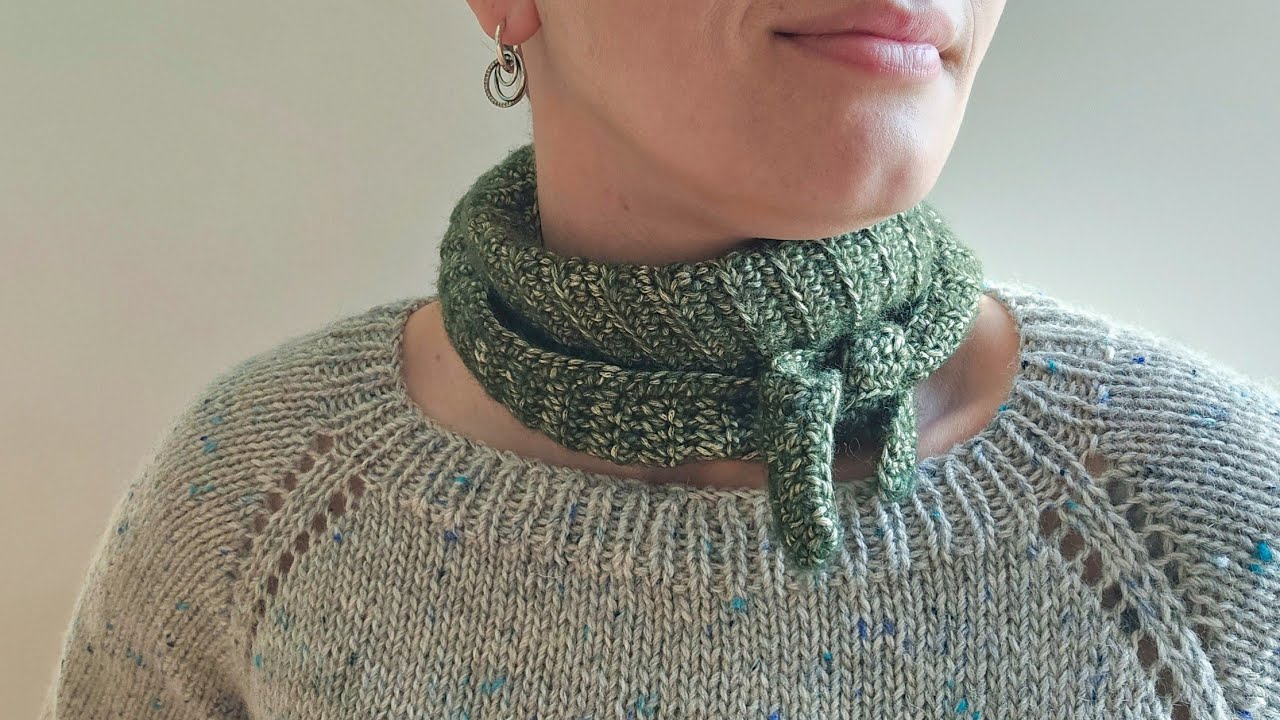 Szalik na szydełku. Szalik Sophie Scarf na szydełku