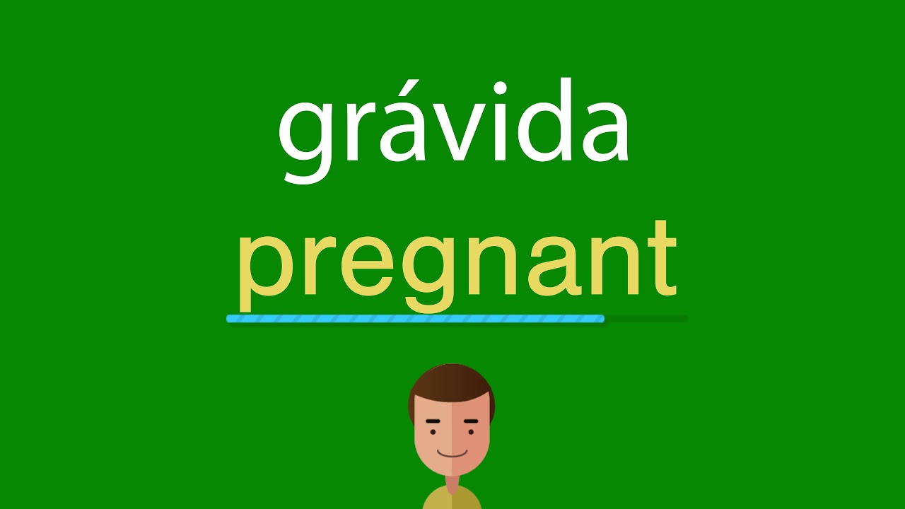 Como dizer grávida em inglês - YouTube