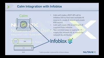 Nutanix Calm Integration with Infoblox