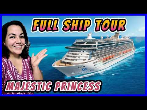 Majestic Princess FULL Ship Tour 🚢 | Deck-by-Deck Guide to Everything Onboard!