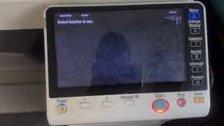How to photocopy both sides of an ID on one page in konica minolta Printer How to photocopy both sides of an ID on one page in konica minolta Printer