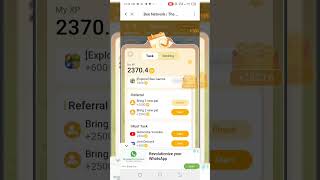 How to claim your XP points on BEE NETWORK 
