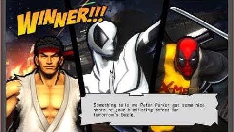 ULTIMATE MARVEL VS. CAPCOM 3  Ryu, Spider Man, and Deadpool Part 1
