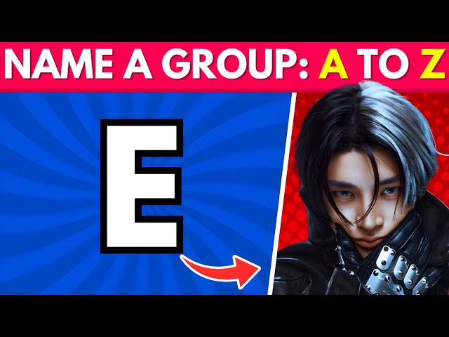 NAME A K-POP GROUP from A TO Z! 🔠#2| K-Pop Quiz Game 2026 - YouTube