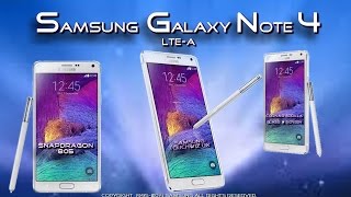 The Samsung  Galaxy Note 4 LTE-A