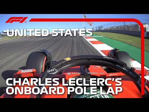 Charles Leclerc's Pole Lap | 2023 United States Grand Prix | Pirelli