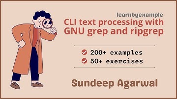 Ebook Promo: CLI text processing with GNU grep and ripgrep
