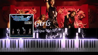 Download Lagu aespa | Girls (Piano sheet music) Piano tutorial MP3