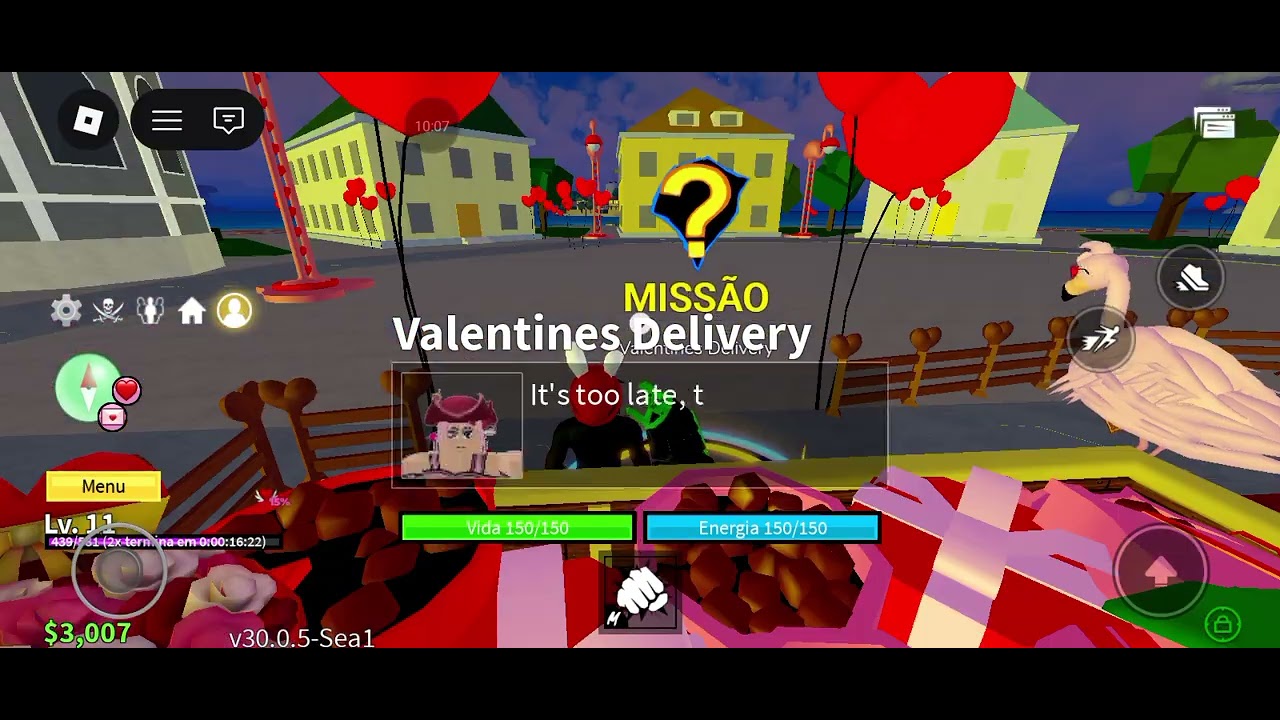 Blox fruits com meu primo