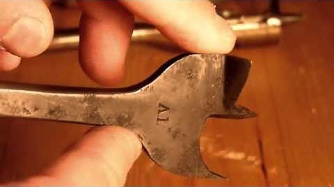 How to Sharpen Auger Bits, Center Bits, and Expansive Bits