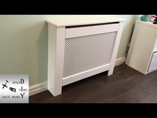 Tuto : Fabriquez un cache-radiateur en pin pour camoufler en beauté votre  radiateur