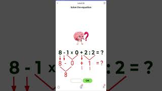 Maths Puzzle #shorts Level 28 - Can you solve the #Math Equation