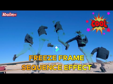 Cool FREEZE FRAME SEQUENCE Effect with Filmora 9