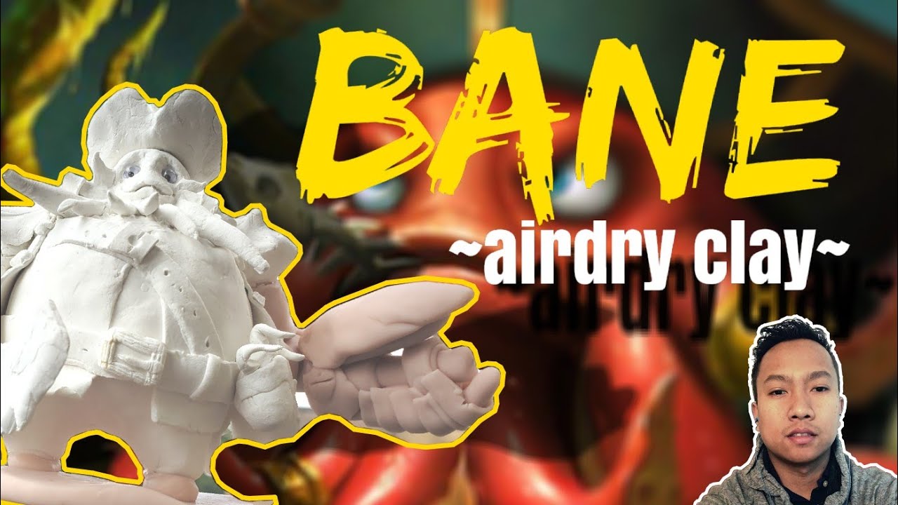 Tara gawa Bane (mobile legend) Airdry clay Sculpture - Rank 3 local- Octomanphil Ryder