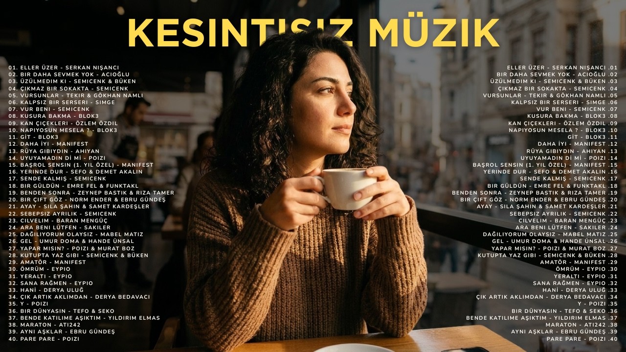 ⁣🔴 CANLI YAYIN | Türkçe Remix Şarkılar 🎧 Deep House & Chill Vibes | Kesintisiz Müzik