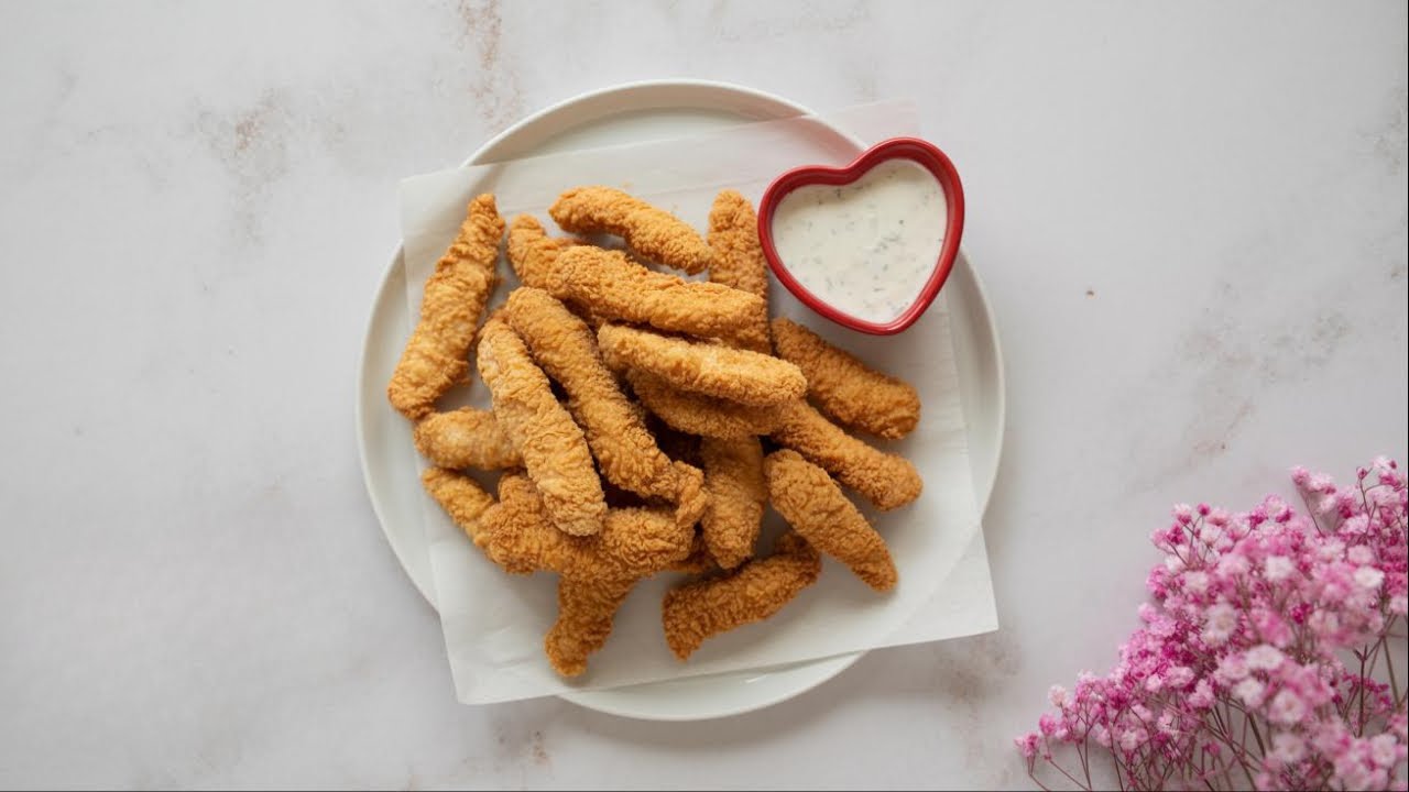Crispy Chicken Strips That Break the Internet 🍗🔥 Super Crunchy, Super Easy