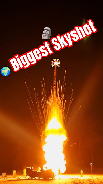 World's Biggest Skyshot Fireworks [Kembang Api Skyshot Terbesar di Dunia]