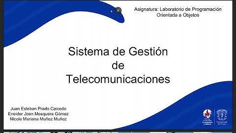 Presentación del Avance del Proyecto - Programación Orientada a Objetos