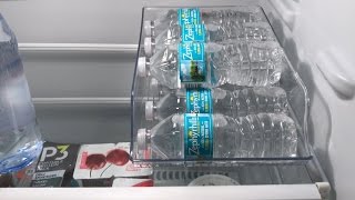 InterDesign Fridge Binz! Bottled Water Organizer and dispenser for  refrigerator shelves 