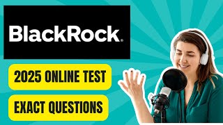2025 BlackRock Pre-interview Assessment - Virtual Cover Letter | Coding Exact Questions