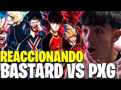 REACIONANDO AL RAP DEL PXG VS BASTARD| BLUE LOCK| MEGAR
