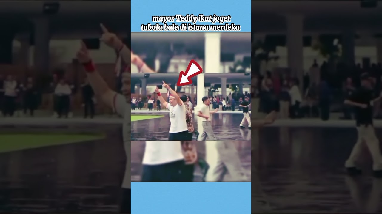 mayor Teddy joget tabola bale🤭 