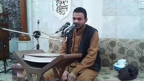القارئ ملاعمر الويسي الواقعه.