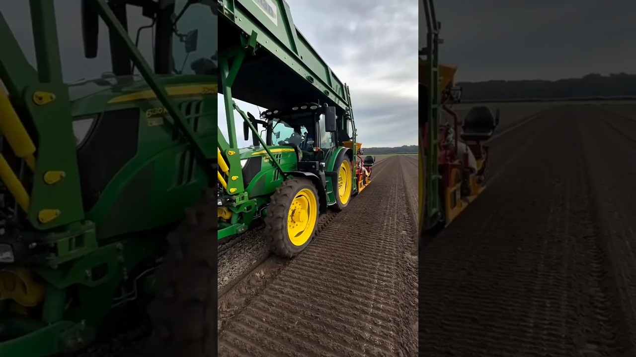 Ultra Fast Precision Field Planter Machine 
