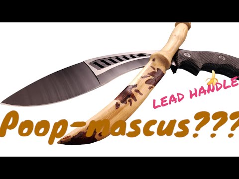 A CUSTOM POOP-KNIFE + A CHEAP KUKRI ? @pnwfunstuff2218