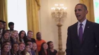 Obama Secret To Remaining Optimistic
