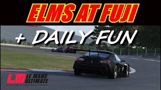 🔴 Le Mans Ultimate - ELMS At Fuji + Daily Race Fun
