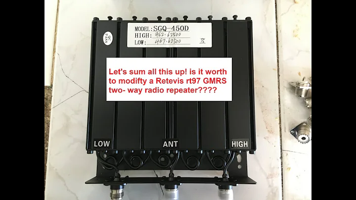 🔺Let's sum all this up! Is it worth modifying a Retevis rt97 two-way radio repeater for more power?🔺