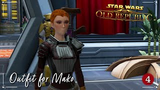 Outfit for Mako | SWTOR Bounty Hunter | Episode 4