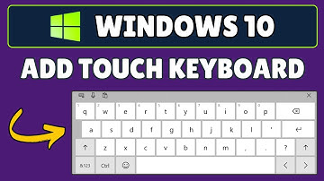 How to Add Touch Keyboard to Taskbar on Windows 10