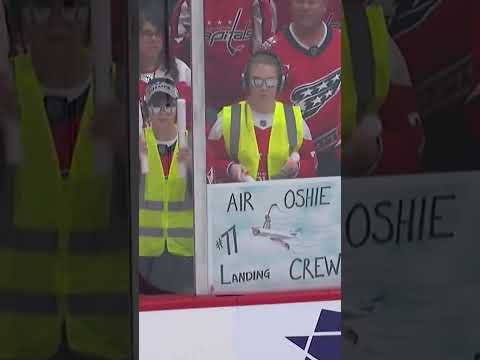 Air oshie landing crew attempts to bring in t. J.