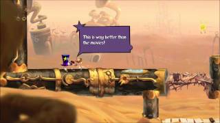 Rayman Origins 1080I Hd Walkthrough Part 15 - Best Original Score - Electoons & Lum Medal