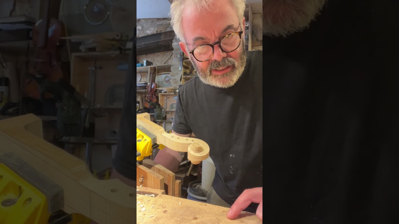 Violin scroll today! 