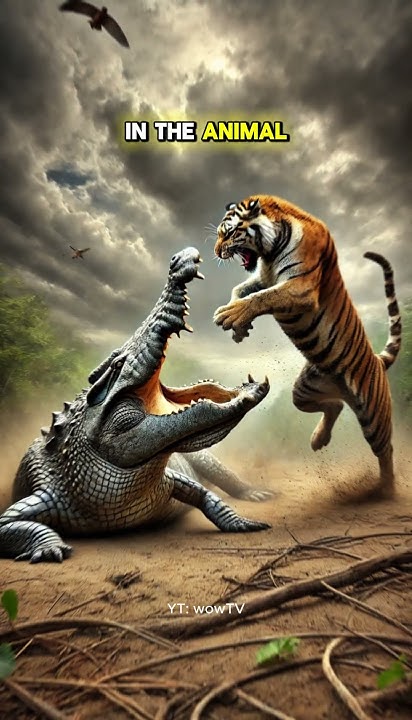 TIGER vs CROCODILE - Who is stronger? - YouTube