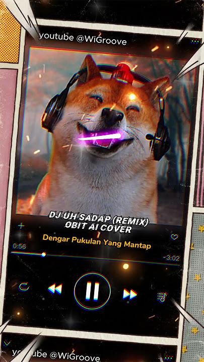 Lirik Lagu DJ Uh Sadap Obit AI Cover @Obit @Obit #liriklagu #aicover #shorts
