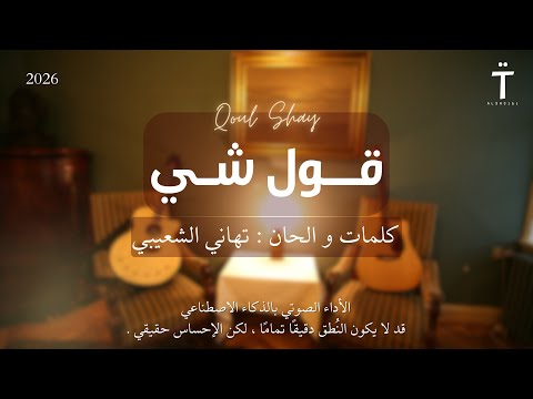 اغنية قول شي كلمات و الحان تهاني الشعيبي