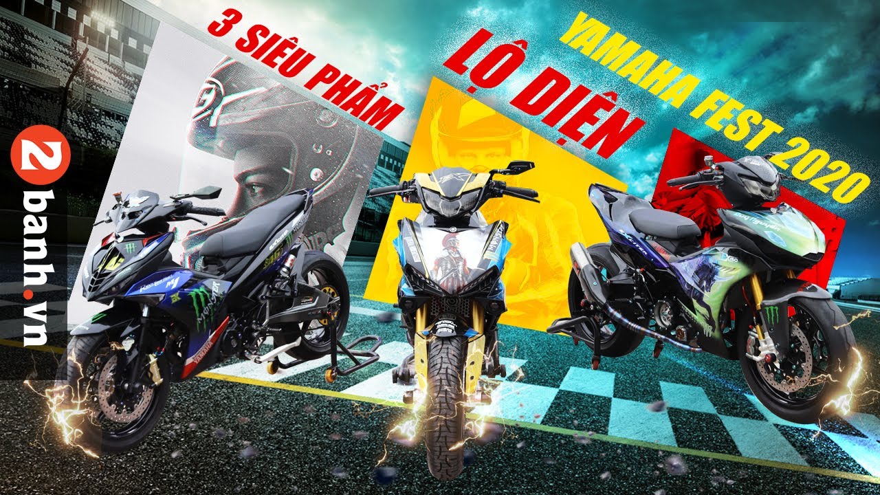 Exciter 150 độ KHỦNG đạt giải Yamaha Fest 2020 I 2banh... - youtube